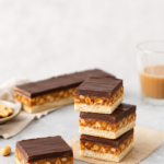 Gesunde Snickers Eisriegel ohne Zucker