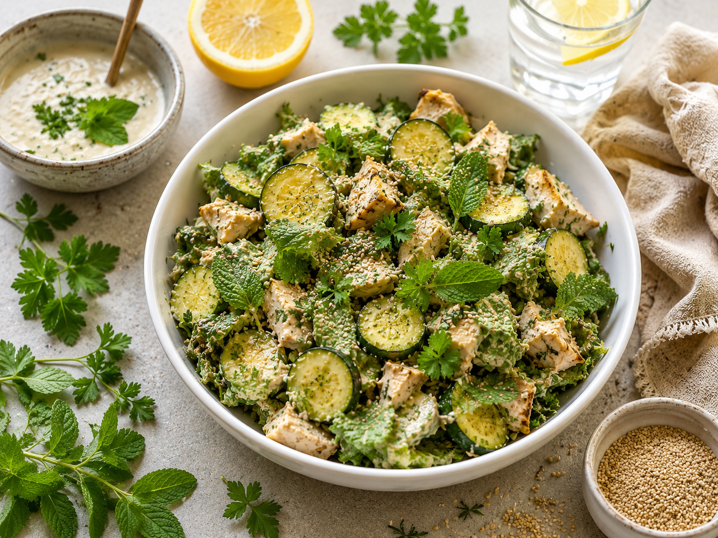 Zucchini Salat